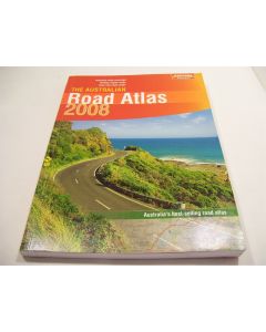 THE AUSTRALIAN ROAD ATLAS 2008 MAP TRAVEL GUIDE TOUR HOLIDAY TRIP EXPLORE