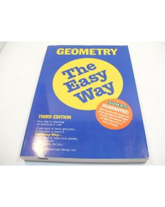 GEOMETRY THE EASY WAY 3RD ED 3ED MATHEMATICS BOOK SELF TEACH LAWRENCE LEFF