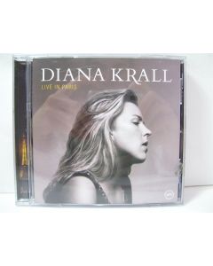 DIANA KRALL LIVE IN PARIS MUSIC CD THE LOOK OF LOVE DEVIL MAY CARE A CASE OF YOU