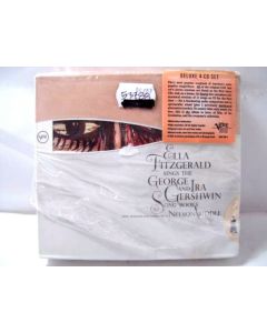 ELLA FITZGERALD SINGS GERSHWIN SONG BOOKS MUSIC CD 4CD BOX SET COLLECTORS RARE