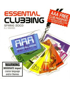 ESSENTIAL CLUBBING SPRING 2003 DJ MIXED MUSIC CD VERY RARE COLLECTORS