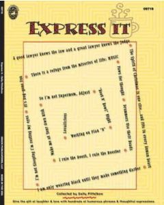 Express It Sayings & Phrases Sally Pittelkow Scrapbooking Cardmaking Book