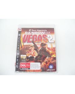 TOM CLANCY'S CLANCYS RAINBOW SIX VEGAS 2 PS3 GAME PLAYSTATION 3 UBISOFT