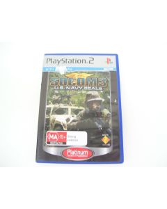 SOCOM 3 US NAVY SEALS PS2 GAME PLAYSTATION 2 SONY NEW SEALED!
