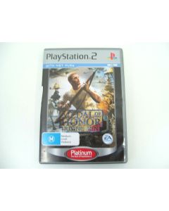 MEDAL OF HONOR RISING SUN PS2 GAME PLAYSTATION 2 EA GAMES