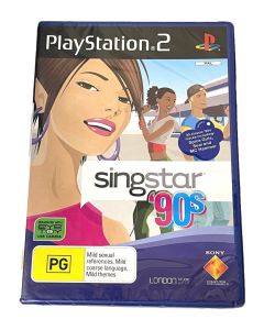 SINGSTAR '90S PS2 GAME PLAYSTATION 2 SONY LONDON STUDIO NEW SEALED!