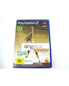 SINGSTAR LEGENDS PS2 GAME PLAYSTATION 2 SONY NEW SEALED!
