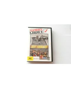 SEGA MEDIEVAL TOTAL WAR GOLD EDITION EXPANSION PACK PC GAME