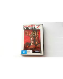 ROME TOTAL WAR PC GAME SEGA DVD ROM