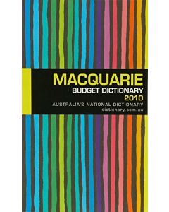 Macquarie Budget Dictionary 2010