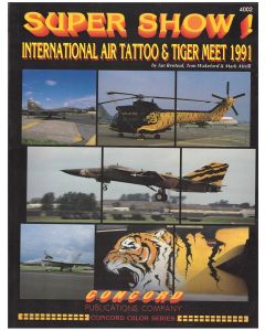 4002 SUPER SHOW INTERNATIONAL AIR TATTOO & TIGER MEET MILITARY BOOK CONCORD