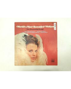 WORLD'S MOST BEAUTIFUL WALTZES THE FASCINATING STRINGS VINYL RECORD CROWN RECORD