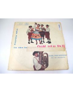 KARL VON STEVENS AND HIS ORCHESTRA VINYL RECORD IN THE LAND OF OOM PAH PAH