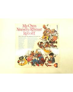 MY OWN NURSERY RHYME VINYL RECORD SUNG BY GLOVER LAWRENSON & THE CHOIR AXIS 6047