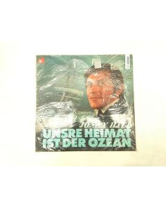 JONNY HILL UNSRE HEIMAT IST DER OZEAN VINYL RECORD BASF CRA106 RARE