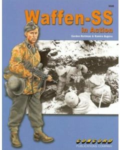 6528 WAFFEN-SS IN ACTION MILITARY BOOK GORDON ROTTMAN & RAMIRO BUJEIRO CONCORD