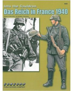 6533 INTO THE CAULDRON DAS REICH IN FRANCE 1940 MICHULEC ZGONNIK CONCORD BOOK