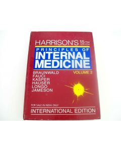 HARRISON'S PRINCIPLES OF INTERNAL MEDICINE VOLUME 2 15TH ED MEDICAL TEXTBOOK