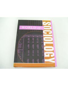 WORLD OF SOCIOLOGY VOL 2 N-Z GENERAL INDEX PALMISANO 1ST EDITION GALE REFERENCE