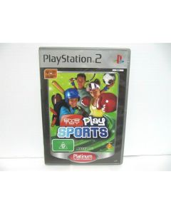EYETOY PLAY SPORTS PS2 GAME PLAYSTATION 2 PS2 SONY DVD ROM PLATINUM