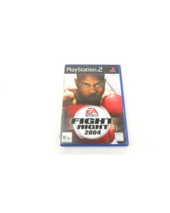 FIGHT NIGHT 2004 PS2 GAME PLAYSTATION 2 EA SPORTS DVD ROM