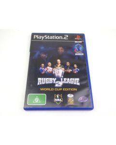 RUGBY LEAGUE 2 WORLD CUP EDITION PS2 GAME PLAYSTATION 2