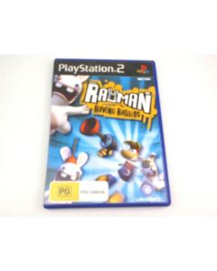 RAVMAN RAVING RABBIDS PS2 GAME PLAYSTATION 2 UBISOFT DVD ROM