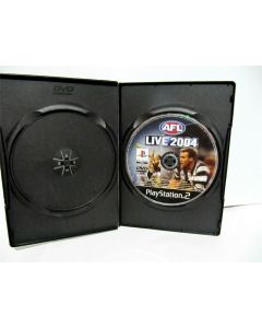 AFL LIVE 2004 PS2 GAME PLAYSTATION 2 AKLAIM DVD ROM