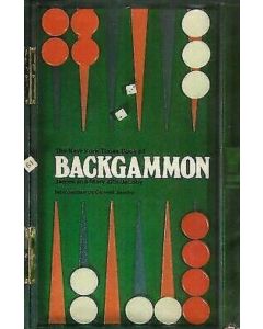 New York Times Book of Backgammon Mary Zita Jacoby James Jacoby 1st Edition 1ED