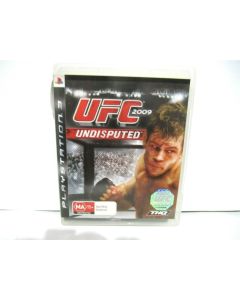UNDISPUTED UFC 2009 PS3 GAME PLAYSTATION 3 THQ PLATINUM