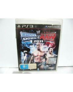 SMACKDOWN VS RAW 2011 PS3 GAME PLAYSTATION 3 THQ