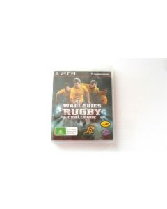 WALLABIES RUGBY CHALLENGE PS3 GAME PLAYSTATION 3 TRU-BLUE GAMES