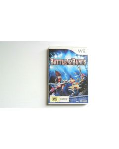 BATTLE OF THE BANDS NINTENDO WII GAME THQ