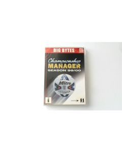 CHAMPIONSHIP MANAGER SEASON 99/00 PC GAME CD ROM BIG BYTES REDANT EIDOS
