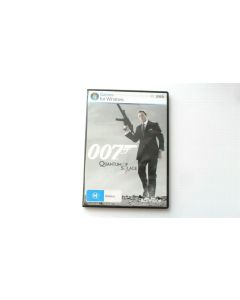 JAMES BOND 007 QUANTUM OF SOLACE 7 PC GAME ACTIVISION DVD GAMES FOR WINDOWS