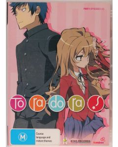 Toradora DVD Part 1 Ep 1 - 13 Australian Release