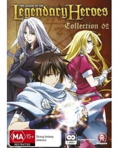 THE LEGEND OF THE LEGENDARY HEROES COLLECTION 02 DVD MADMAN 2x Discs REGION 4