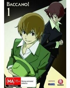 Baccano Volume 1 DVD Vol One Region 4 Anime