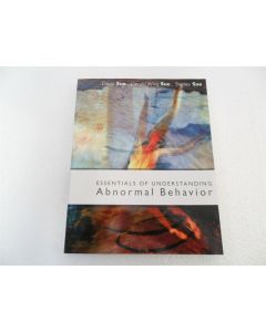 ESSENTIALS OF UNDERSTANDING ABNORMAL BEHAVIOR DAVID SUE HOUGHTON MIFFLIN 2005