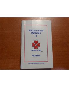 VCE Mathematical Methods Unit 4 Maths Secondary School Textbook Study Guide New