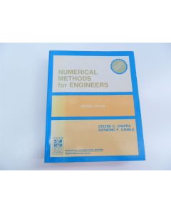 Numerical Methods For Engineers Chapra Steven C 2nd Ed 1989 With Disc Textbook