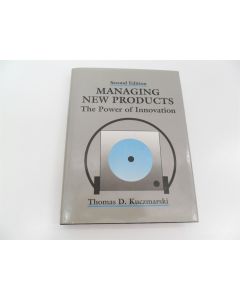 MANAGING NEW PRODUCTS THOMAS D KUCZMARSKI 2ND ED 1992 TEXTBOOK