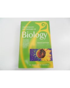 THE PENGUIN DICTIONARY OF BIOLOGY THAIN HICKMAN 10TH ED 2000 TEXTBOOK