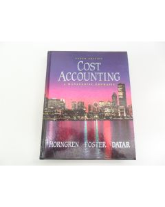 Cost Accounting: a Managerial Emphasis