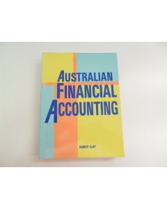 AUSTRALIAN FINANCIAL ACCOUNTING ROBERT CLIFT 1990 TEXTBOOK