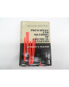 PRINCIPLES AND METHODS OF CHEMICAL ANALYSIS WALTON 2N ED 1964 TEXTBOOK