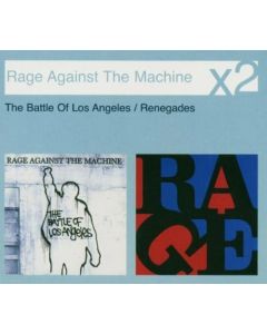 RAGE AGAINST THE MACHINE MUSIC CD BOX SET X2 THE BATTLE OF LOS ANGELES RENEGADE