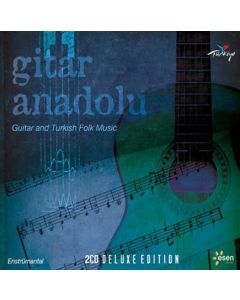 TURKISH FOLK MUSIC CD GUITAR GITAR ANADOLU ENSTRUMANTAL INSTRUMENTAL 2CD DELUXE
