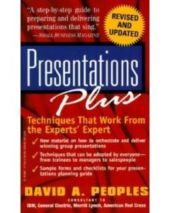Presentations Plus David Peoples' Proven Techniques Paperback Book