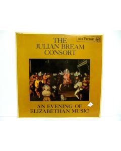 THE JULIAN BREAM CONSORT AN EVENING OF ELIZABETHAN MUSIC VINYL RCA RB-6591 MONO